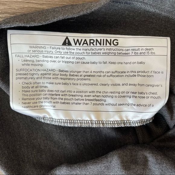 Lalabu Soothe Shirt Gray Babywearing Tank Top Built In Nursing Bra Women's Sz XS - Picture 8 of 9